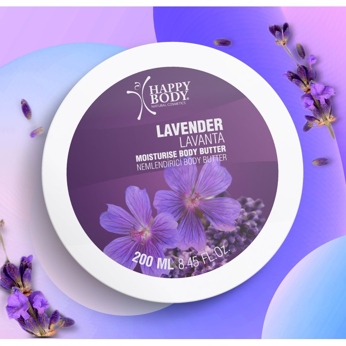 Lavanta Vücut Nemlendirici Body Butter