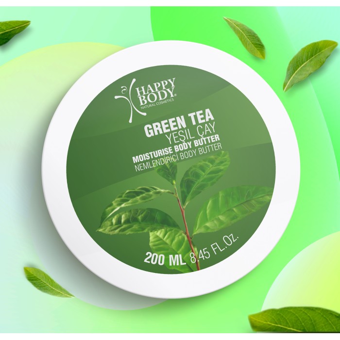 Yeşil Çay Vücut Nemlendirici Body Butter
