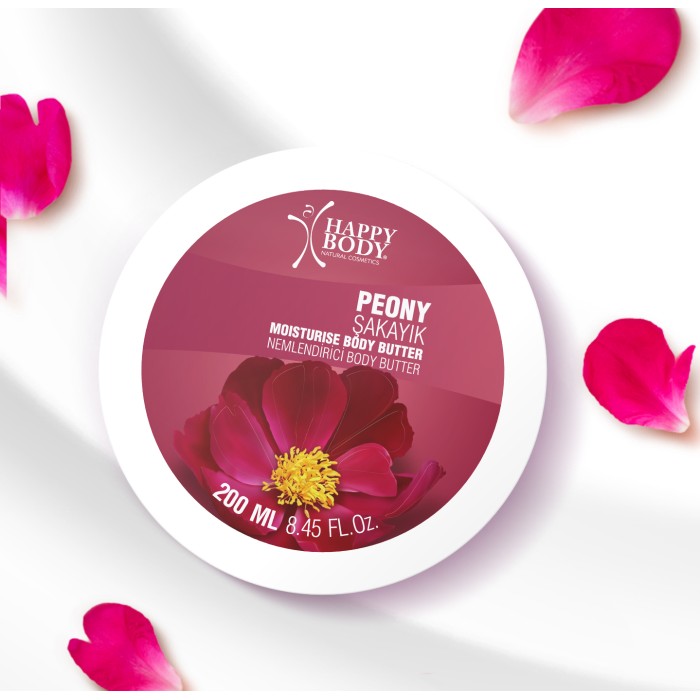 Şakayık Vücut Nemlendirici Body Butter