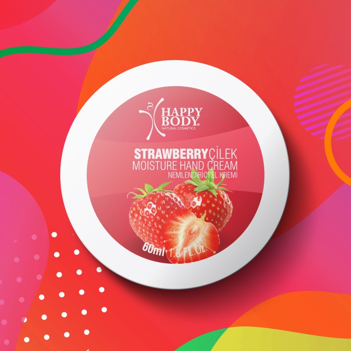 Çilek Nemlendirici El Bakım Kremi