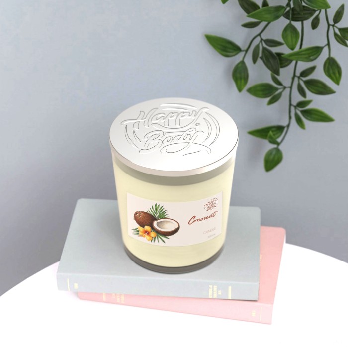 Hindistan Cevizi Kokulu Bardak Mum