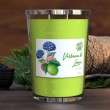 Mine Çiçeği ve Misket Limonu Kokulu Bardak Mum