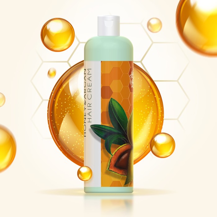 Bal ve Argan Özlü Saç Kremi