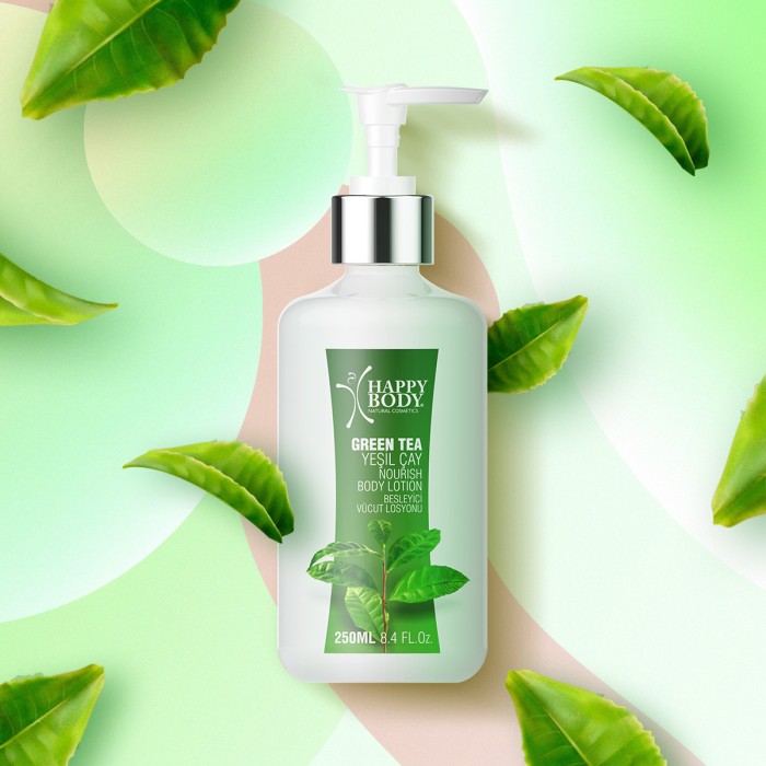 Yeşil Çay Nemlendirici ve Besleyici Vücut Losyonu