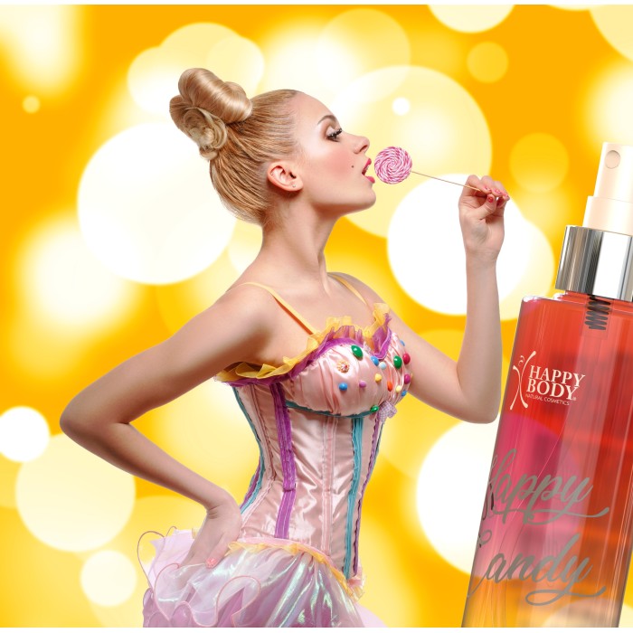 Happy Candy Çift Fazlı Vücut Spreyi